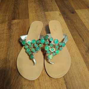 Madeline Stuart Slip On Sandals 10M